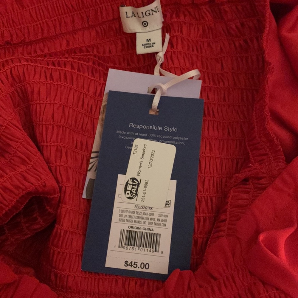 LA LIGNE X Target Smocked Bodice Dress - Picture 7 of 8